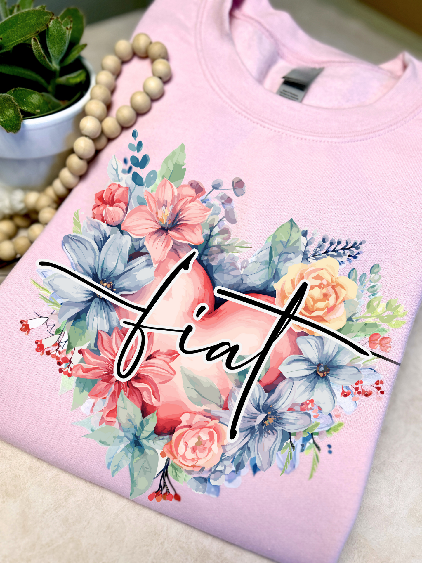 The Fiat of the Virgin Mary Crewneck.