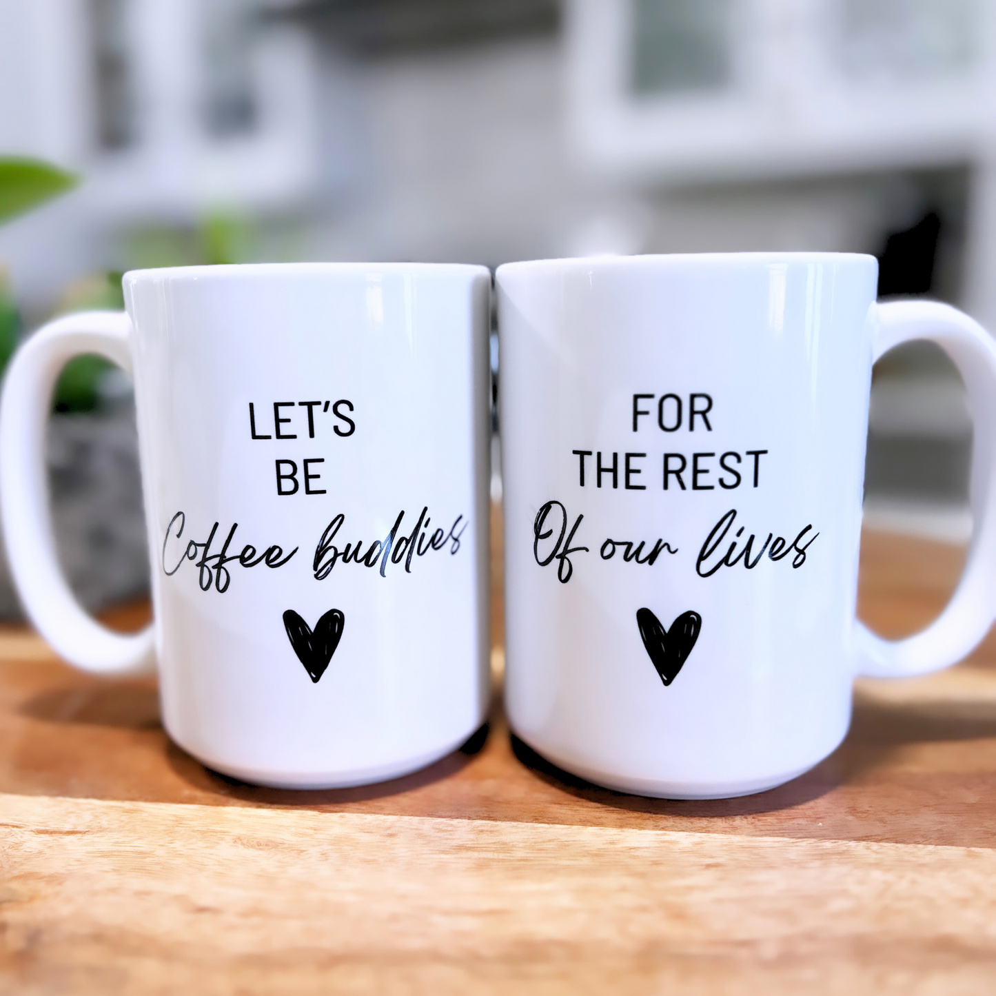 Let's be Coffee buddies for the rest of our lives.