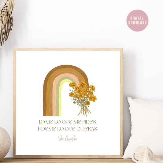 DAME LO QUE ME PIDES-SAN AGUSTIN.