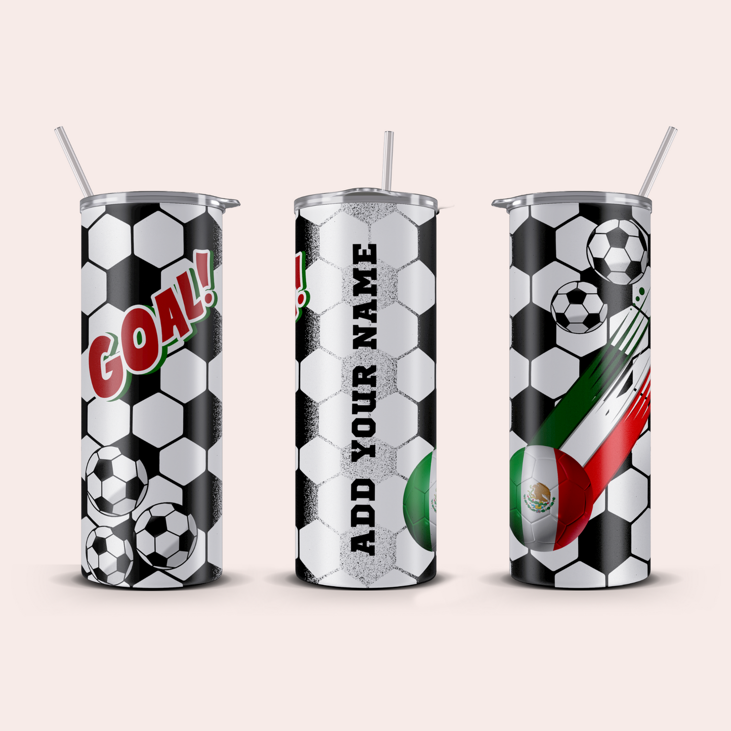 Soccer Tumbler