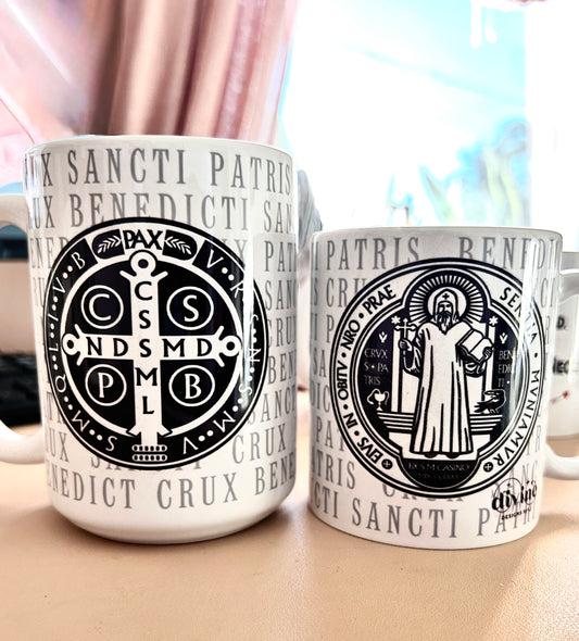 St. Benedict  Ceramic Mug  