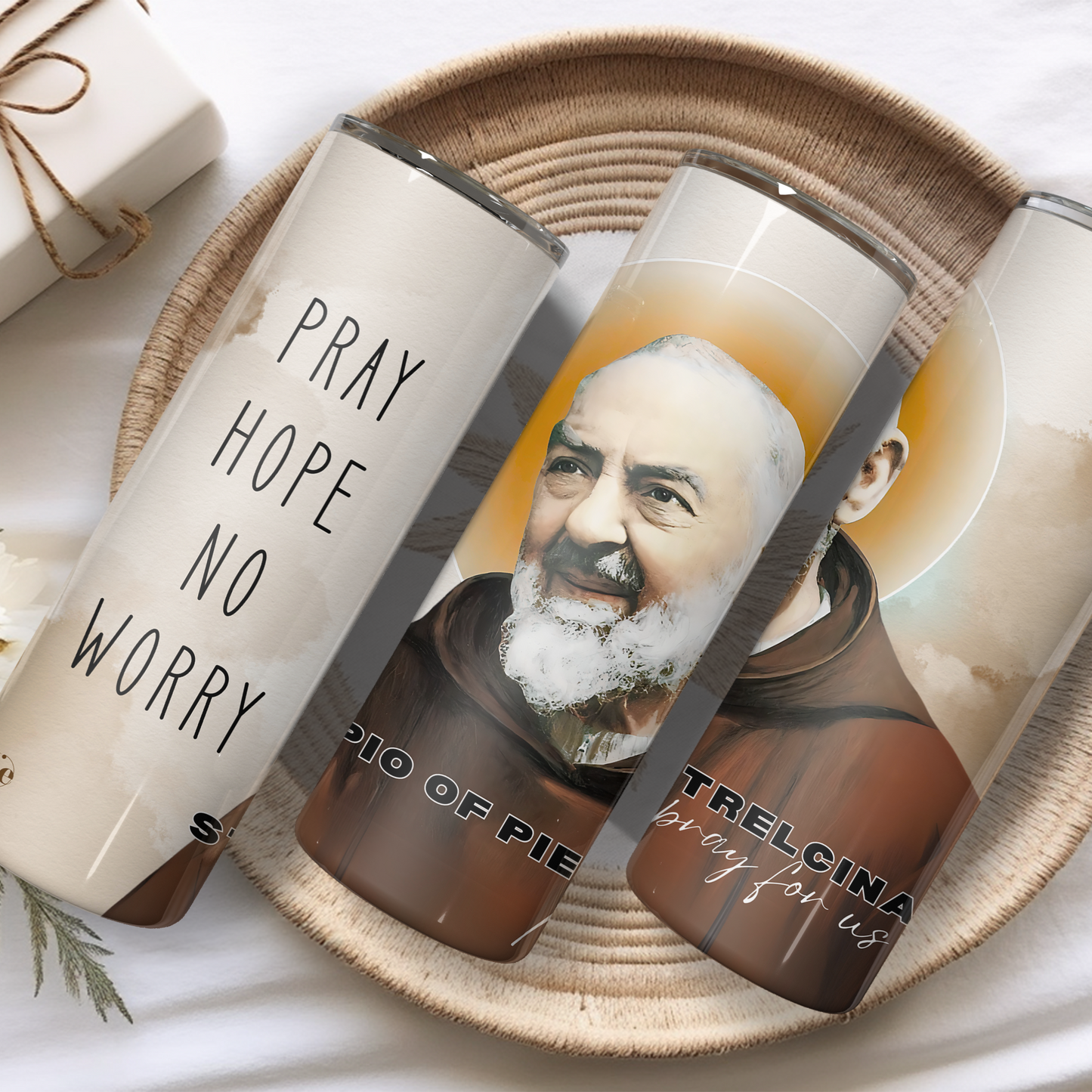 St. Pio of Pietrelcina. Pray, Hope, No Worry.