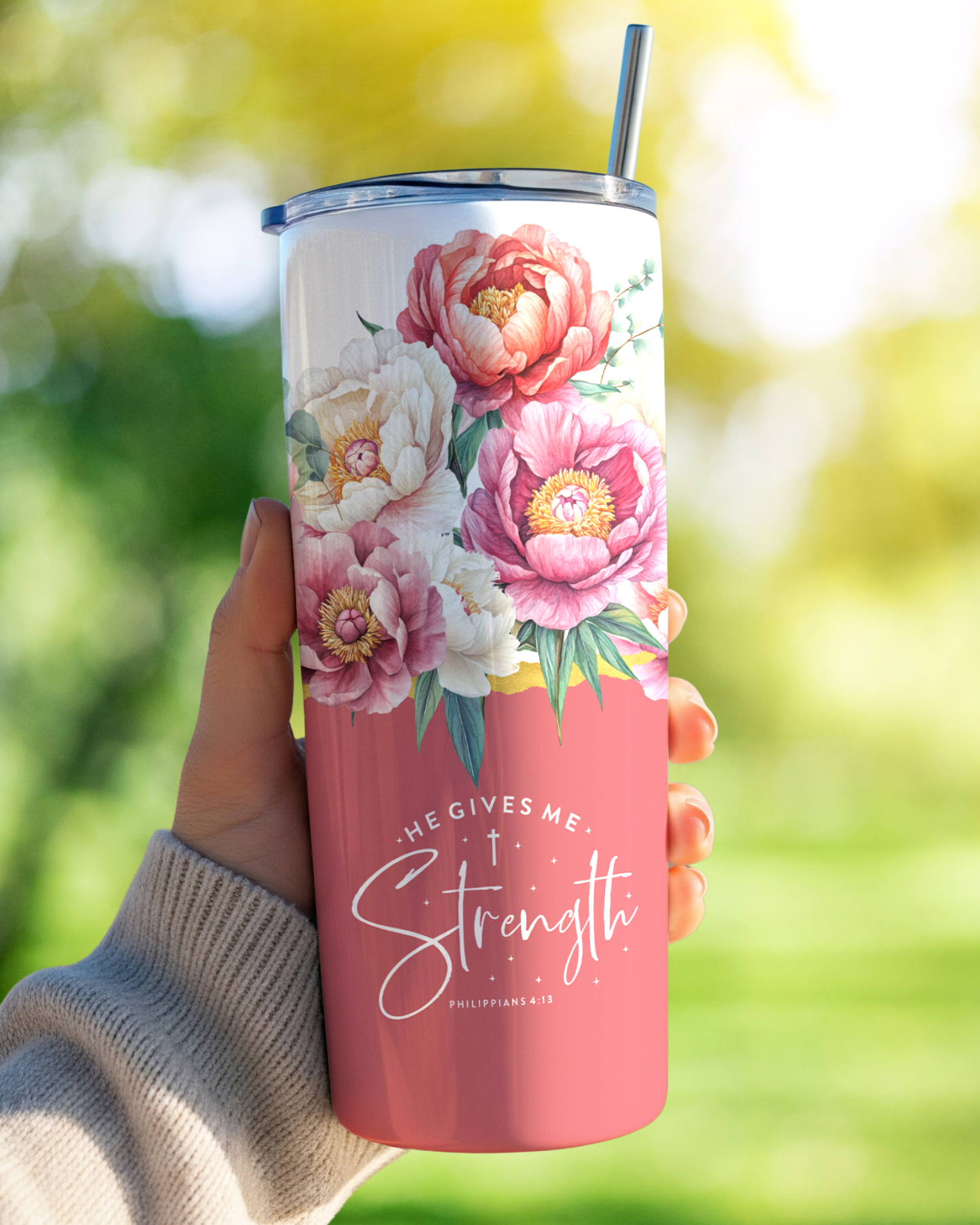 He gives me strength - Philippians 4:13