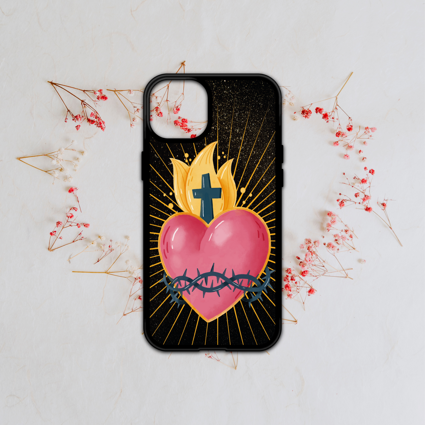 Holy Sacret Heart Iphone Case.