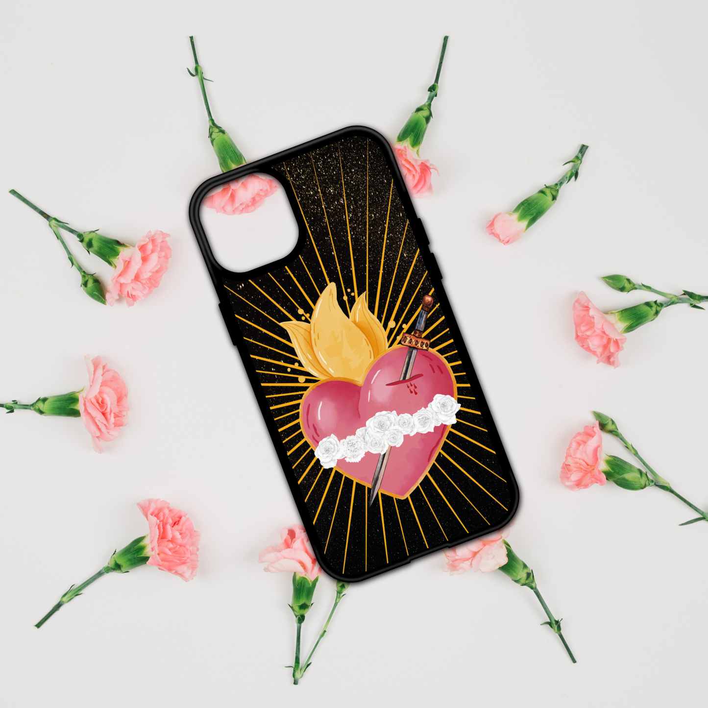 Holy Sacret Heart Iphone Case.