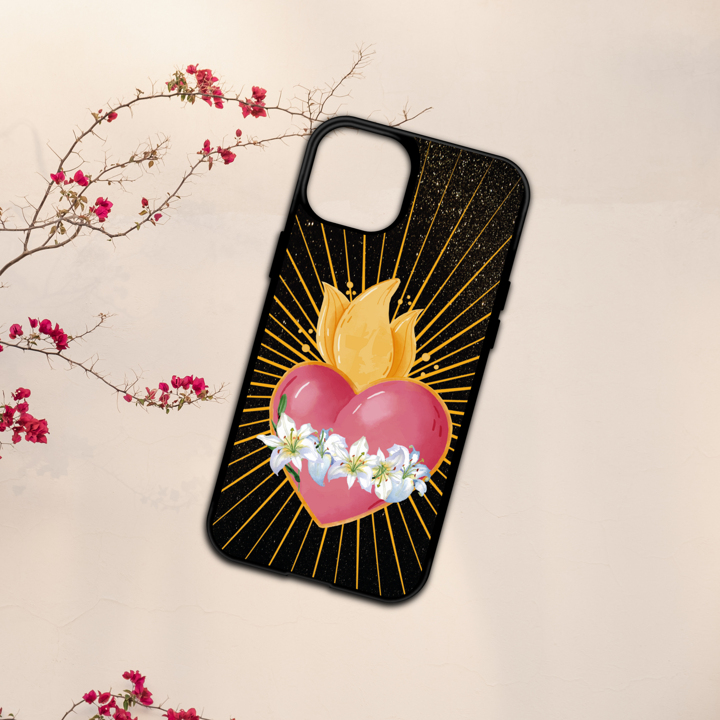 Holy Sacret Heart Iphone Case.