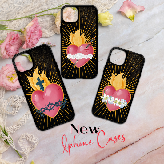 Holy Sacret Heart Iphone Case.