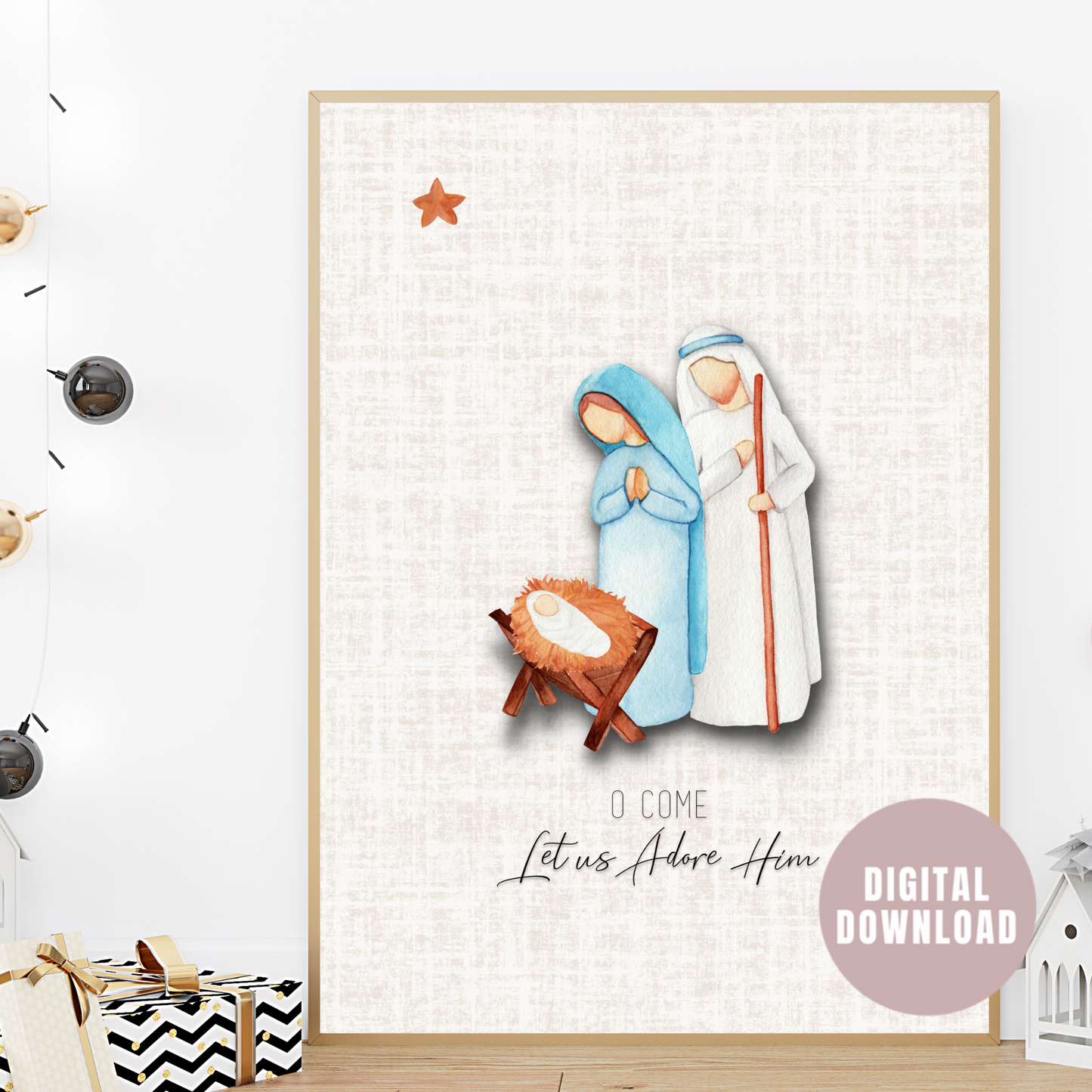 O COME, LET US ADORE HIM. (English-Spanish Version)